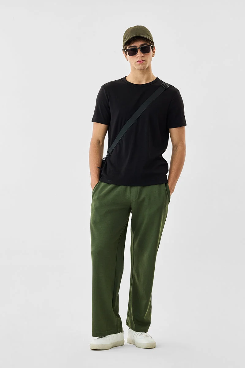 سنيتش Core Lab Knit Wide Leg Pants